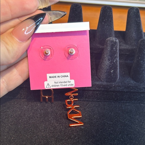 Betsey Johnson Pumpkin Spice Earrings - Yellow and Orange - Picture 5 of 5